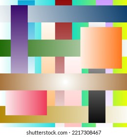 Beautiful Charming Multi Color Gradient Background Abstract