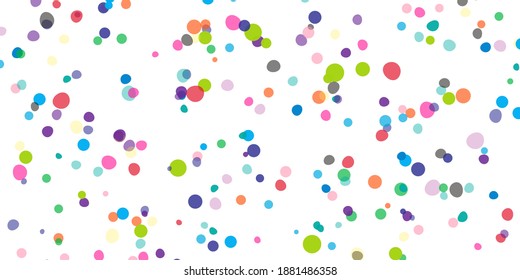 Beautiful Colorful Confetti Party Special