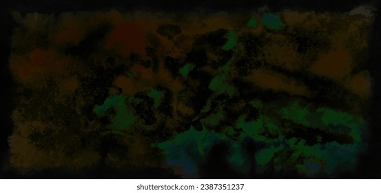 Beautiful and colorful dynamic paint 
