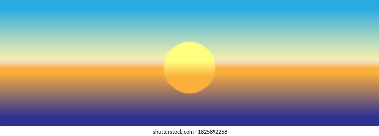 夜明け 空 グラデーション のイラスト素材 画像 ベクター画像 Shutterstock