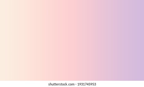beautiful combination pale pastel yellow   peach   orange   pink   purple solid color gradient background the horizontal frame