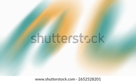 Beautiful complementary color combination of teal and golden orange. Blurred diagonal lines and grain or speckled texture make this background perfect for your design elements