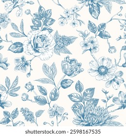 A beautiful Digital Allover Pattern design handmade artwork with Design for fashion , fabric, textile, wallpaper, cover, web , wrapping and all prints