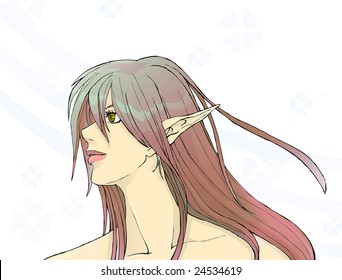 beautiful elf