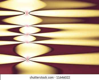 Beautiful Flowing Burgundy And Gold Curves Create A Lovely Fractal Background.