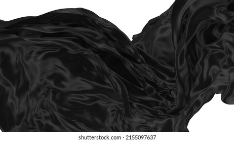 8,563 Black fabric wind flowing Images, Stock Photos & Vectors ...