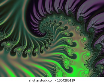Beautiful fractal design. Abstract background. Computer generated fractal.