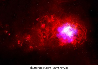 Beautiful galaxy, nebula. Elements of this image furnished by NASA. High quality photo