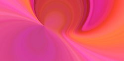 Beautiful Gradient Abstract Background. Pink Dreams Concept. Blurred Waves Of Pink Orange Purple Transition Colors Overlay Layer