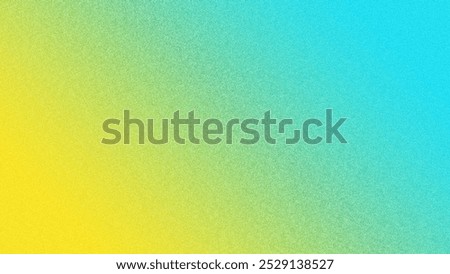 Beautiful Gradient Background Transition from Yellow to Turquoise with a Subtle Noise Effect. Ideal for Modern and Eye-Catching Designs, Digital Projects and Creative Presentations