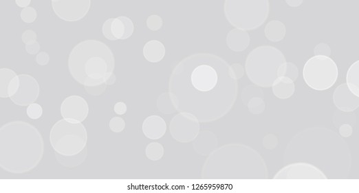 Beautiful Gray White Bokeh Background Perfect Stock Illustration ...