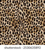 The beautiful of leopard pattern.