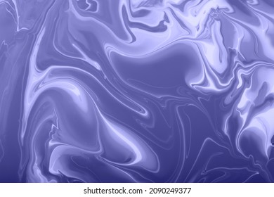 Beautiful liquid texture of the nail polish.Trendy violet monochrome background.