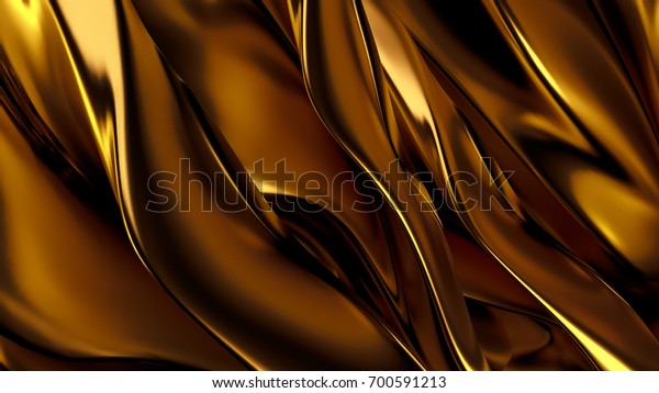美しい 豪華な 高級な金色の背景 3dイラスト 3dレンダリング のイラスト素材