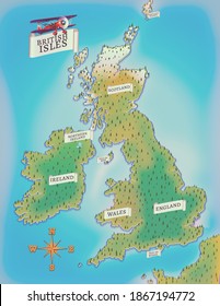 627 British isles and scotland map Images, Stock Photos & Vectors ...