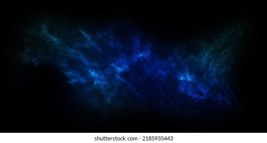 Beautiful Nebula With Shining Stars. Infinite Universe. Outer Space Background