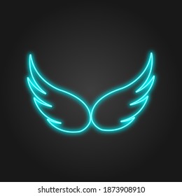 940 Neon Angel Wings Images, Stock Photos & Vectors | Shutterstock