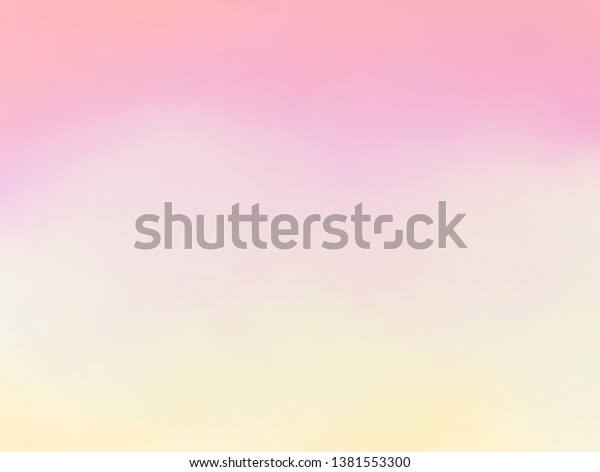 Beautiful Pastel Abstract Background Cute Girly Stock Illustration 1381553300