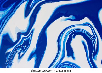 Beautiful pattern of blue and white as background