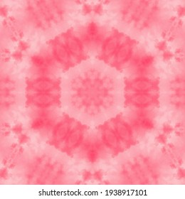 Beautiful pink kaleidoscope abstract background