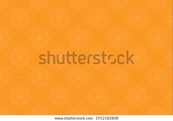 Beautiful Royal Yellow Background Wallpaper Use Stock Illustration ...