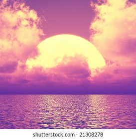Beautiful sunset