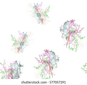 Beautiful Textile Print Design Stock Illustration 577057291 | Shutterstock