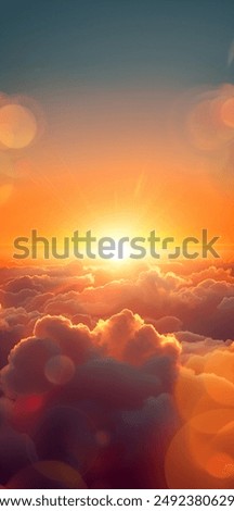 Similar – Image, Stock Photo ray of hope