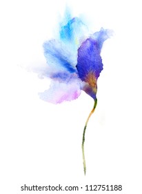 Beautiful Watercolor Flower