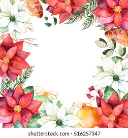 10,502 Watercolor holly border Images, Stock Photos & Vectors ...