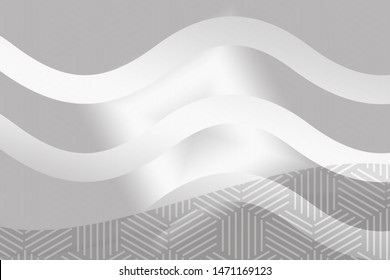 Beautiful white abstract background. Silver neutral backdrop for presentation design. Gray base for website, print, basis for banners, wallpapers, business cards, brochure, banner, calendar, graphic