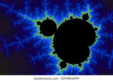 Beautiful zoom into the infinite mathematical mandelbrot set fractal