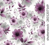 Beautifull Allover glower pattern with multi colors