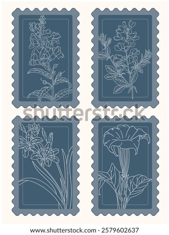 Beautifully designed postage stamp featuring intricate details and a vintage aesthetic. Ideal for collectors, philatelists, and postal-themed artwork lovers.