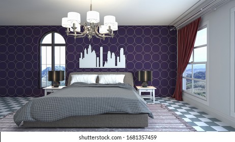 ベッド ホテル おしゃれ のイラスト素材 画像 ベクター画像 Shutterstock