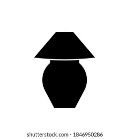 Bedside Lamp Icon Design  Template