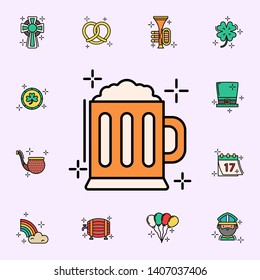 Beer, alcohol icon. St.Patricks day icons universal set for web and mobile - Powered by Shutterstock