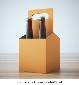 Beer Packaging On The Table