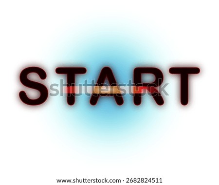 Beginning, Launch, Initiation, Motivation, Progress, Opportunity, Glowing, Neon, Digital, Light Effect, Success, Forward vector.jpg