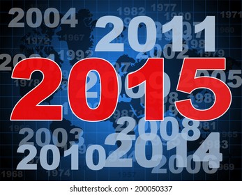 The beginning of New Year