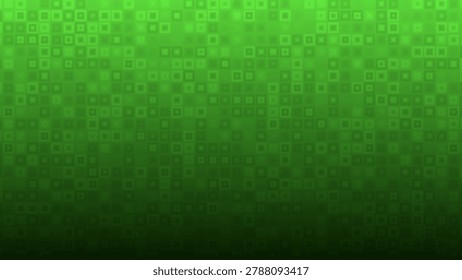 Behongo Green Gradient Background With Small Square Mosaic Texture