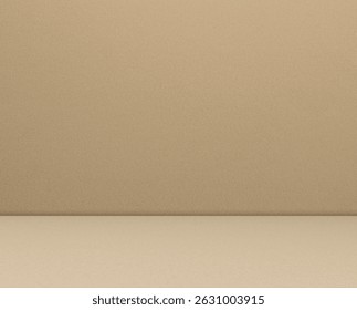 Beige background studio room abstract wall floor blur cement, podium minimal cosmetic presentation, cement empty backdrop platform stage table loft scene mockup table plant texture.