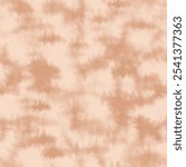 Beige seamless tie dye pattern. Watercolor stains. Aging effect. Blurred background