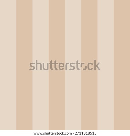 Beige Vertical Stripe Seamless Pattern. Soft Neutral Striped Background. Minimal Line Pattern for Textiles