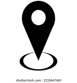 Bekasi,Indonesia - October 06, 2022 : Location Point Logo Illustration, Can Be Used For Editing Your Business Related To Your Business Address Point