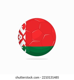 Belarus Flag Football Soccer Ball