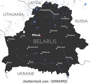 Belarus Map