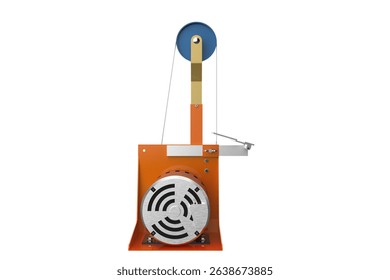 Belt Grinder: DIY Wood and Metalworking! Precision Grinding, Metalwork Close-up. Fine Detail Craftsmanship: Sharp Edges, Polishing, Shaping. Artisan Shop Tool! Metal Shaping, Woodworking Project.