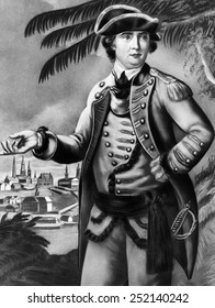 Benedict Arnold (1741-1801), American General, And Defector To The British During The Revolutionary War, Circa 1770s.