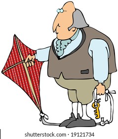 28 Benjamin franklin kite Images, Stock Photos & Vectors | Shutterstock